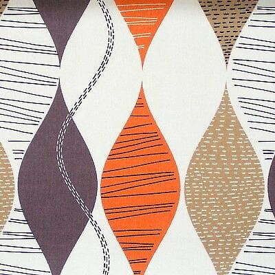 Forme orange-mauve-vert