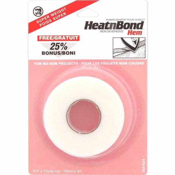 Ruban thermocollant HEATNBOND - 19mm x 9m