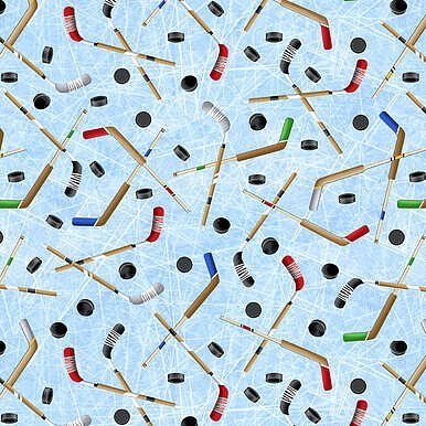 Hockey 1245 - Bleu