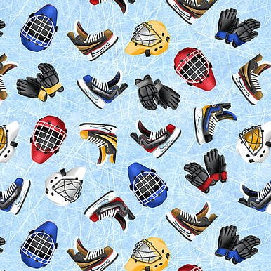 Hockey 1247 - Bleu