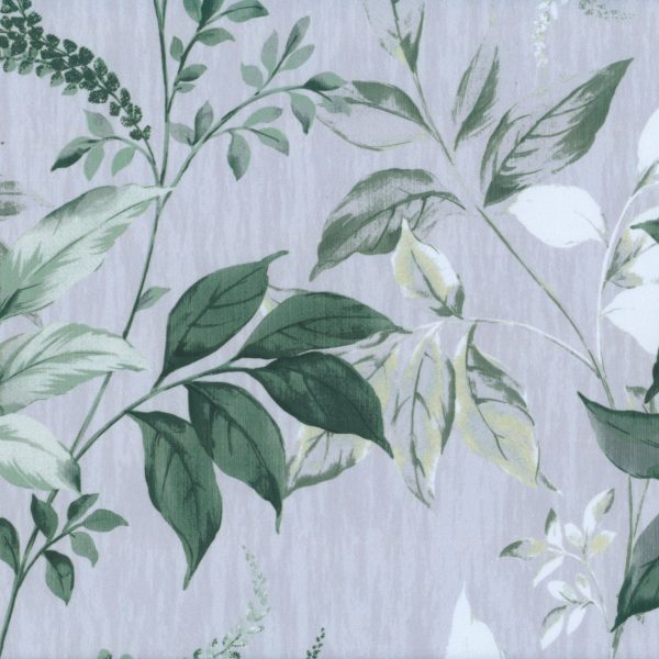 Feuillages verts - Gris