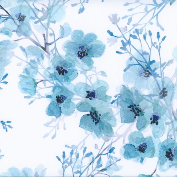 Fleurs - Turquoise