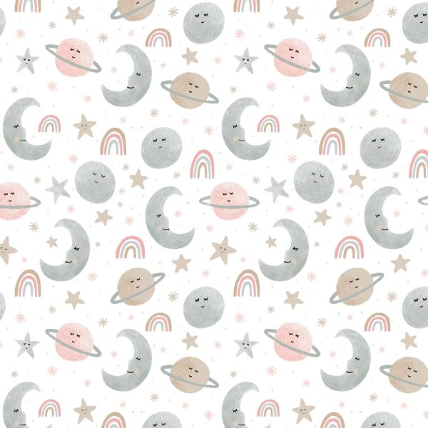 Love you to the moon - Blush
