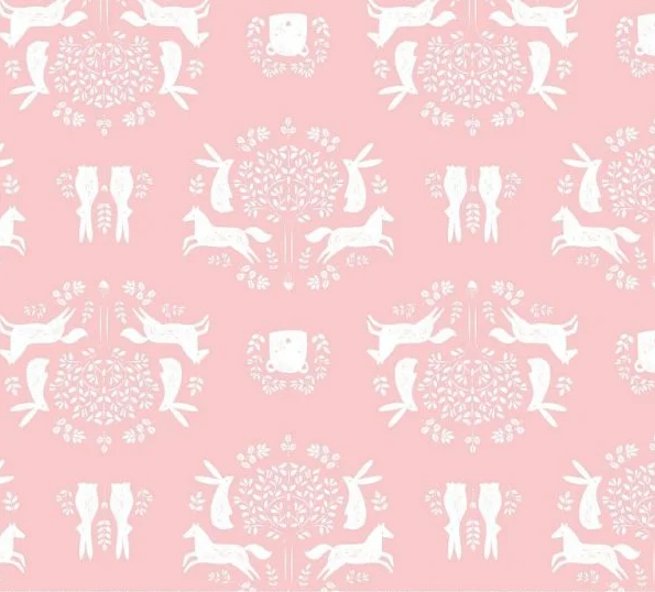 Silhouettes d'animaux - Rose