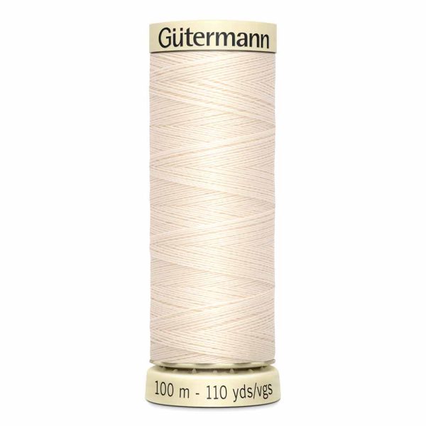 Gütermann 100% polyester (tout usage) 100m - Coquille d'oeuf