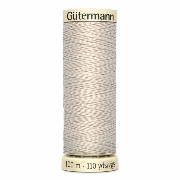 Gütermann 100% polyester (tout usage) 100m - Os foncé