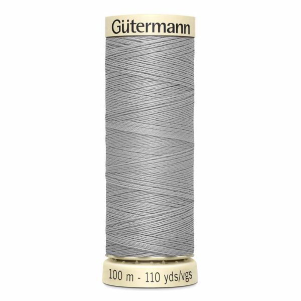Gütermann 100% polyester (tout usage) 100m - Gris brume