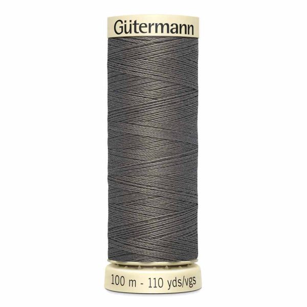 Gütermann 100% polyester (tout usage) 100m - Gris