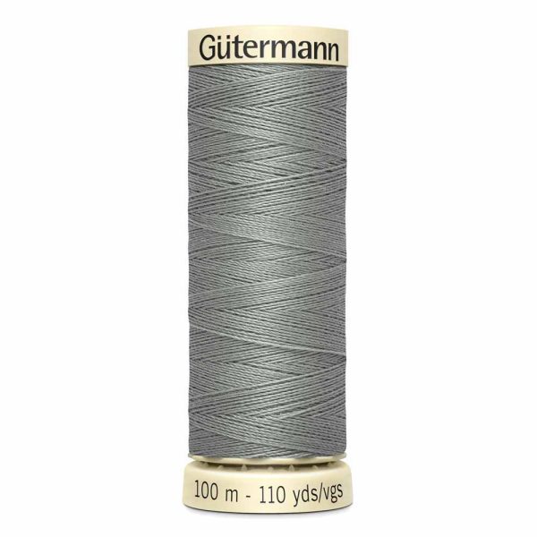 Gütermann 100% polyester (tout usage) 100m - Gris neutre