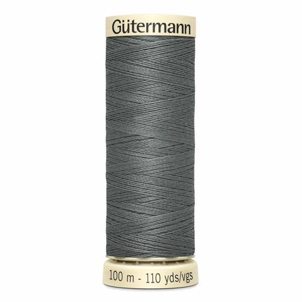 Gütermann 100% polyester (tout usage) 100m - Gris rail