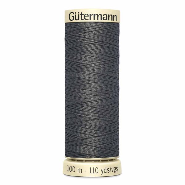 Gütermann 100% polyester (tout usage) 100m - Fumée
