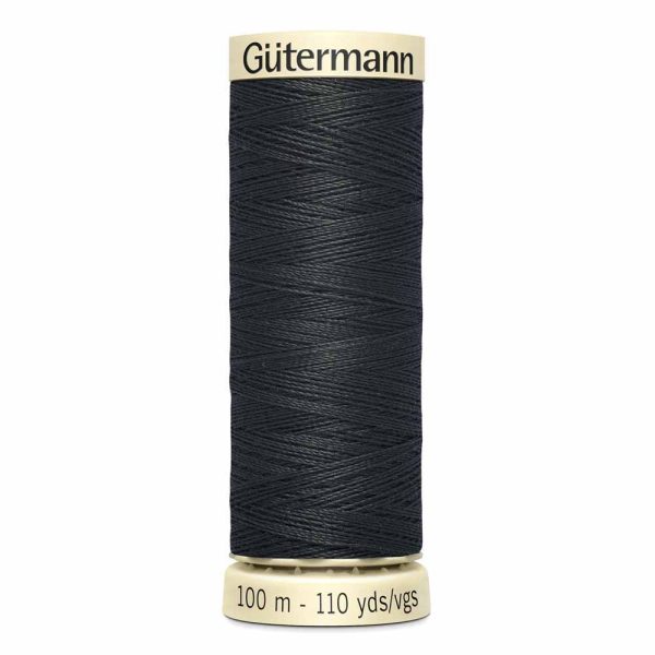 Gütermann 100% polyester (tout usage) 100m - Gris minuit