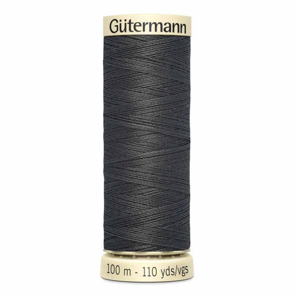 Gütermann 100% polyester (tout usage) 100m - Charcoal