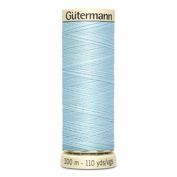 Gütermann 100% polyester (tout usage) 100m - Bleu clair