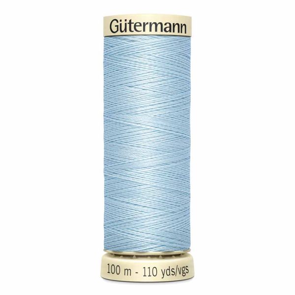 Gütermann 100% polyester (tout usage) 100m - Bleu écho