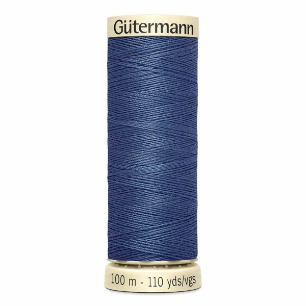 Gütermann 100% polyester (tout usage) 100m - Bleu acier