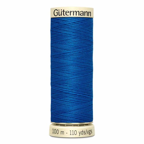Gütermann 100% polyester (tout usage) 100m - Bleu électrique