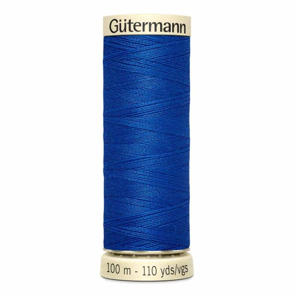 Gütermann 100% polyester (tout usage) 100m - Bleu cobalt