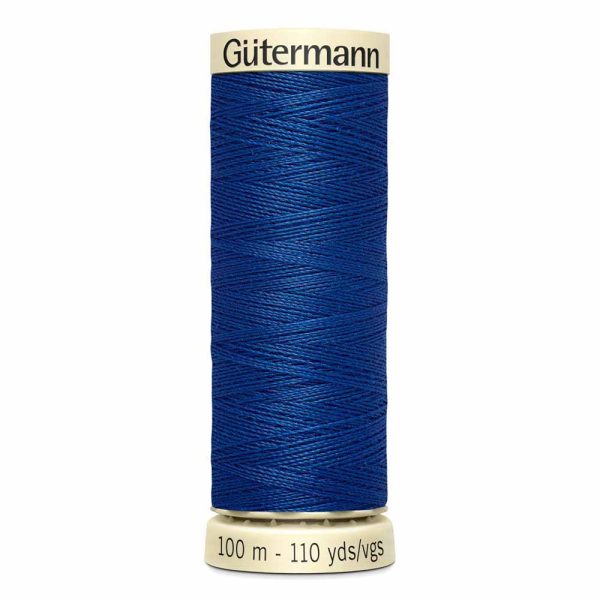 Gütermann 100% polyester (tout usage) 100m - Bleu yale