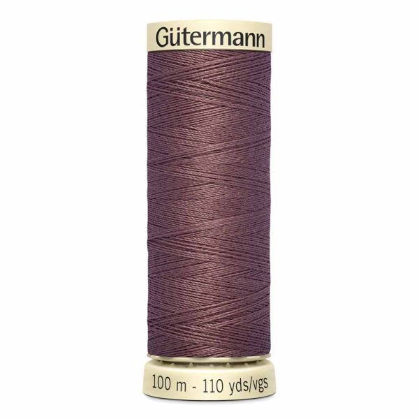 Gütermann 100% polyester (tout usage) 100m - Mauve profond