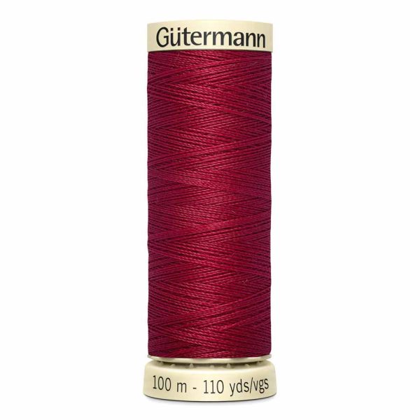 Gütermann 100% polyester (tout usage) 100m - Rouge rubis