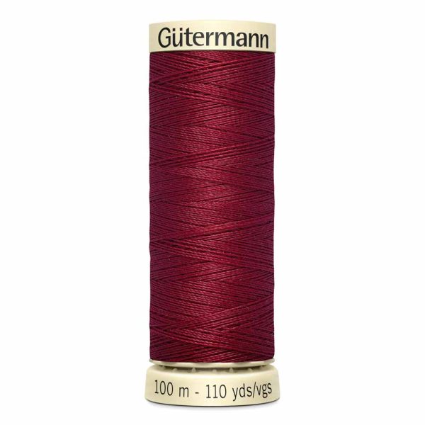 Gütermann 100% polyester (tout usage) 100m - Bordeaux