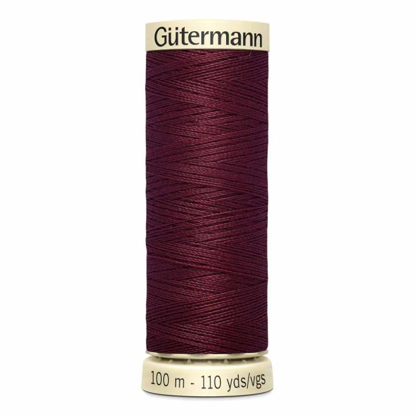 Gütermann 100% polyester (tout usage) 100m - Bourgogne