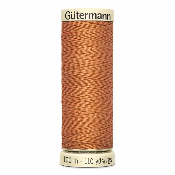 Gütermann 100% polyester (tout usage) 100m - Orange brûlé