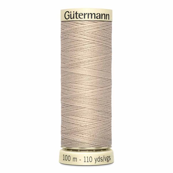 Gütermann 100% polyester (tout usage) 100m - Sable