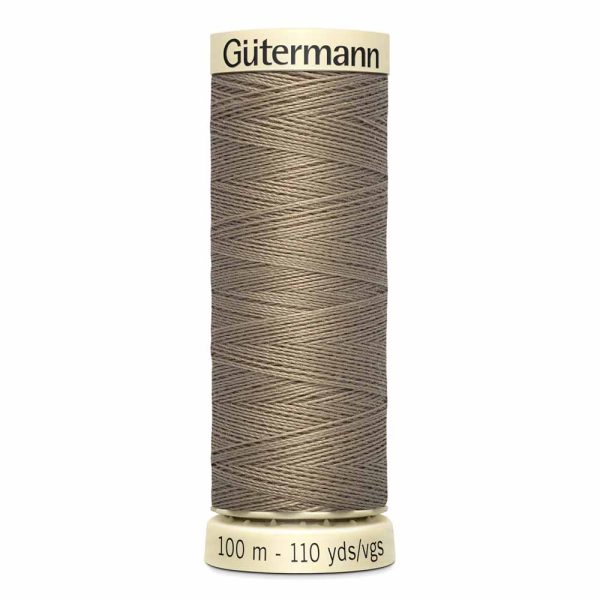 Gütermann 100% polyester (tout usage) 100m - Brun clair