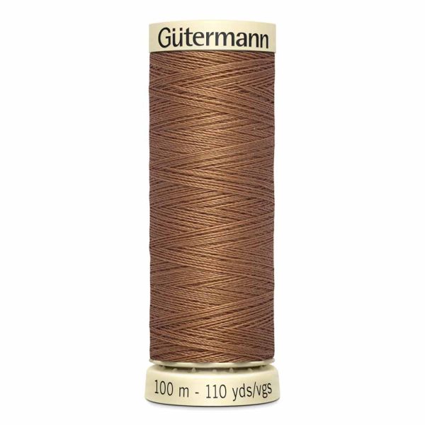 Gütermann 100% polyester (tout usage) 100m - Caramel