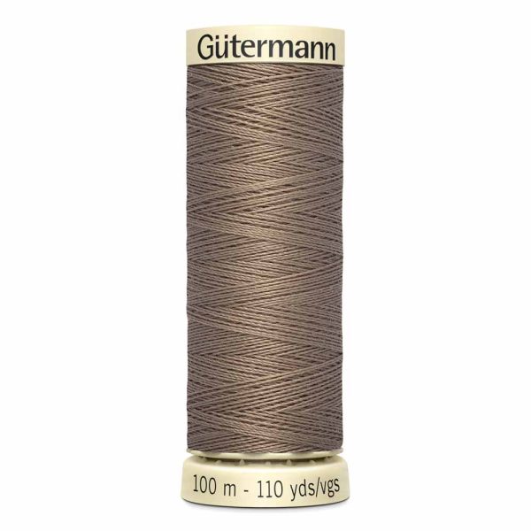 Gütermann 100% polyester (tout usage) 100m - Beige moyen