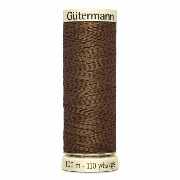 Gütermann 100% polyester (tout usage) 100m - Mélasse
