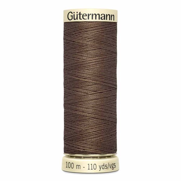 Gütermann 100% polyester (tout usage) 100m - Cacao