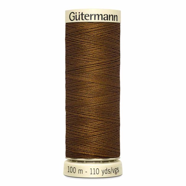 Gütermann 100% polyester (tout usage) 100m - Brun vison
