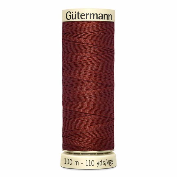 Gütermann 100% polyester (tout usage) 100m - Cuivre foncé