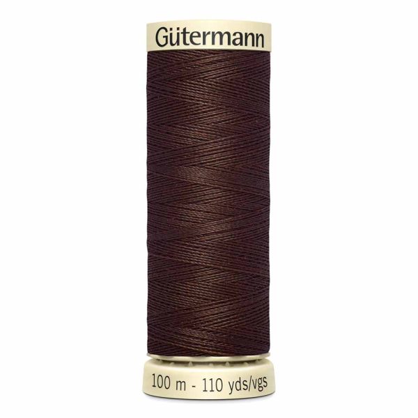 Gütermann 100% polyester (tout usage) 100m - Clou de girofle