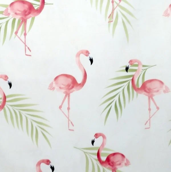 Flamants rose - blanc cassé
