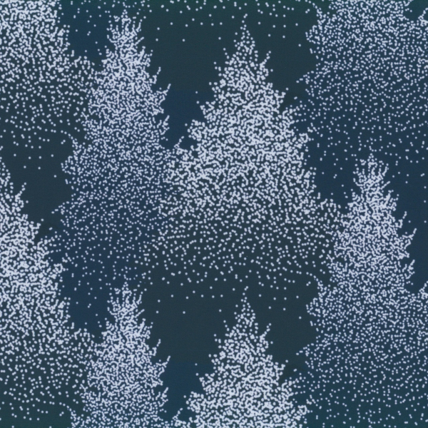 Sapins - Bleu