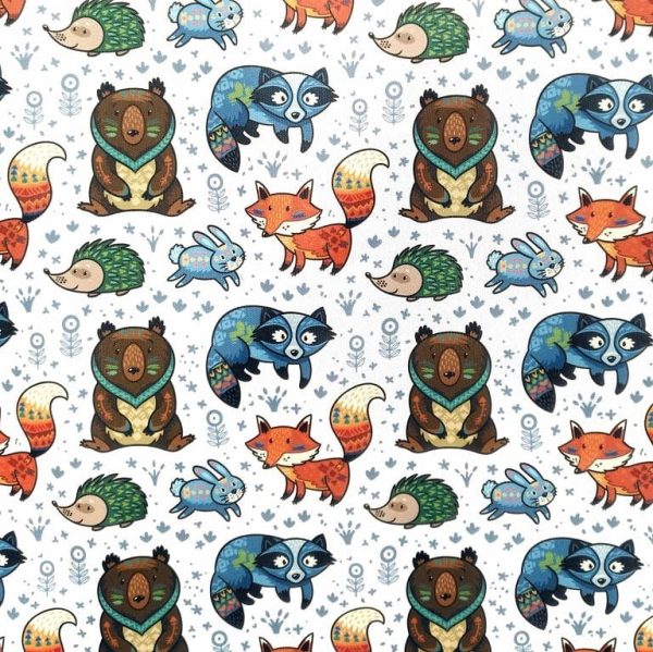 Animaux natifs - Blanc