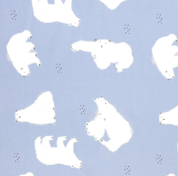 Popelin de coton - Polar bears