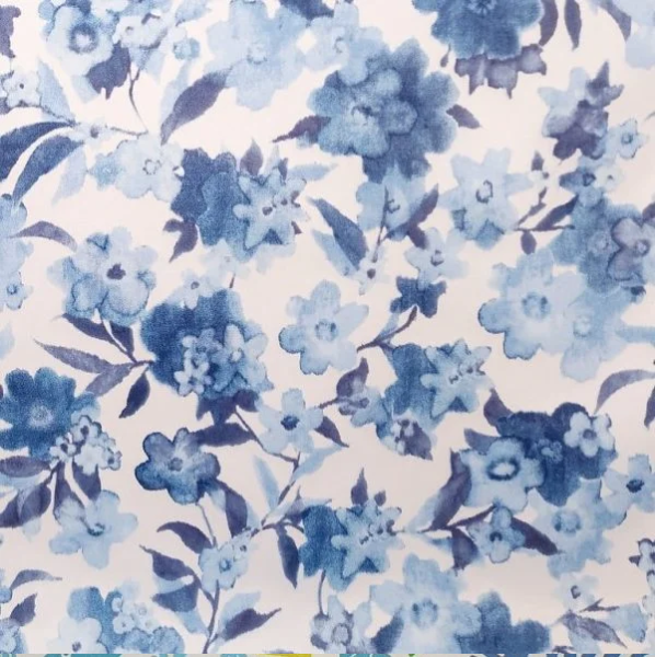 Fleurs bleues