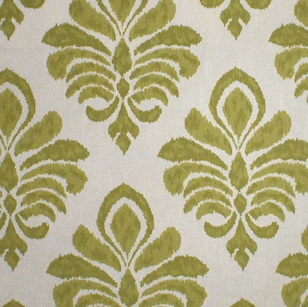 Motif feuillage vert