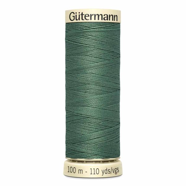 Gütermann 100% polyester (tout usage) 100m - Vert acier