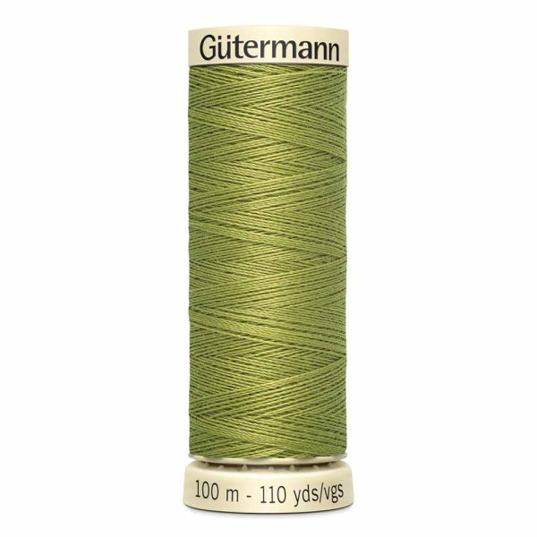 Gütermann 100% polyester (tout usage) 100m - Kaki clair