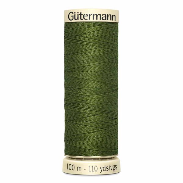 Gütermann 100% polyester (tout usage) 100m - Olive