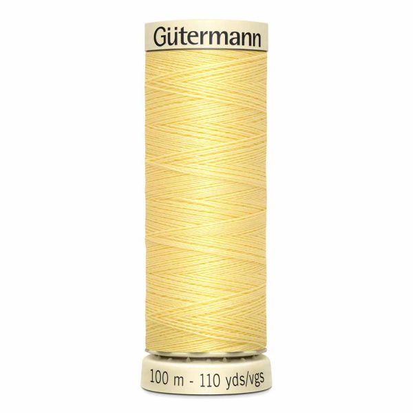 Gütermann 100% polyester (tout usage) 100m - Crème
