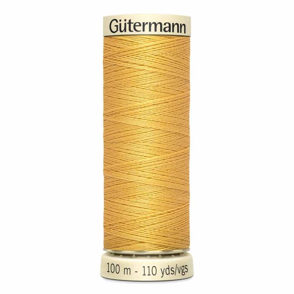 Gütermann 100% polyester (tout usage) 100m - Verge d'or foncé