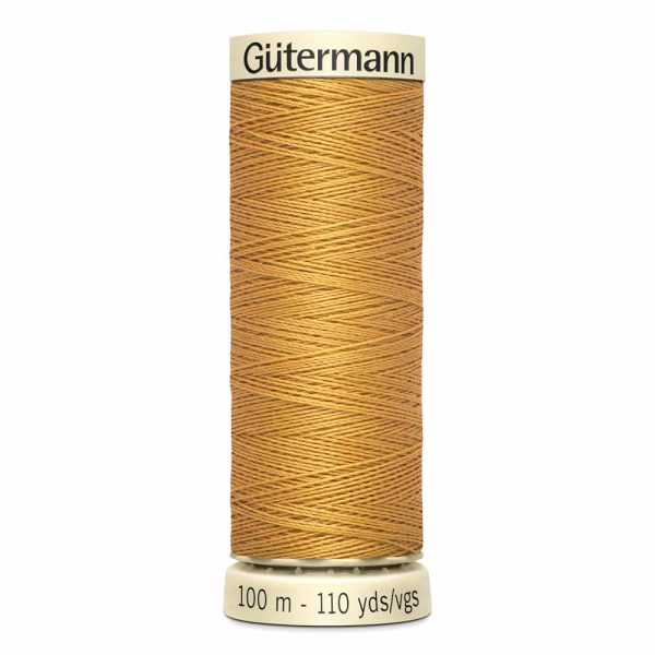 Gütermann 100% polyester (tout usage) 100m - Or
