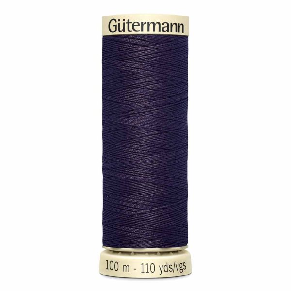 Gütermann 100% polyester (tout usage) 100m - Prune